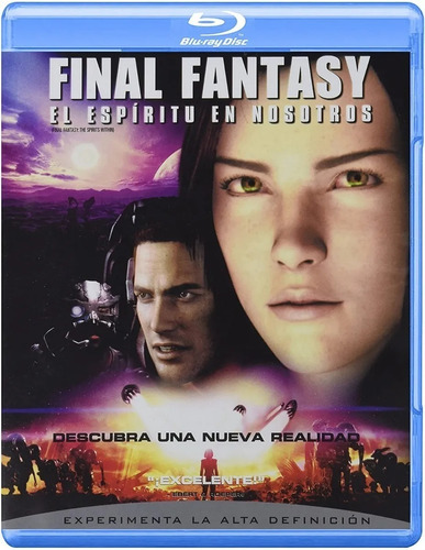 Final Fantasy - El Espíritu En Nosotros - Blu Ray Película 