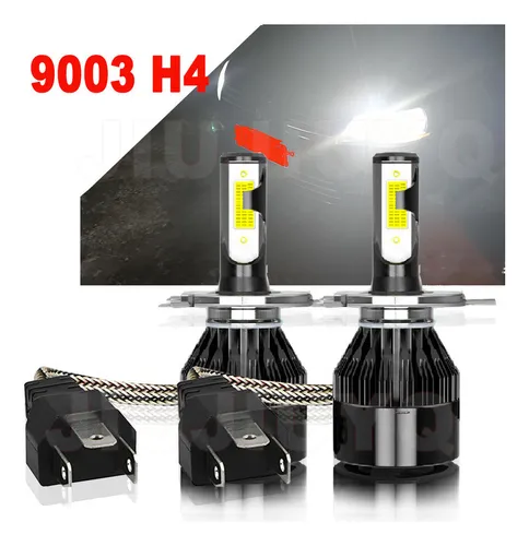 St Kit De Focos Led 9003 H4 De 14000 Lm Alta Y Baja Para