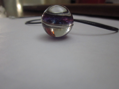 Collar Galaxia Nebulosa Cristal Universo Cosmos Hombre Mujer