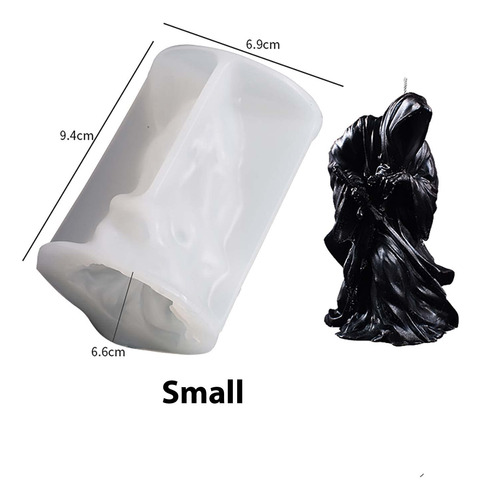 Molde De Vela Esedage Cabeza De Calavera 4 Pulgadas S