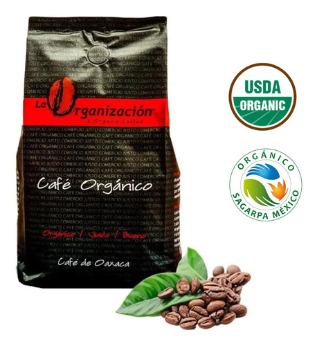 Café Orgánico La Orgánización Oaxaca En Grano O Molido 1 Kg