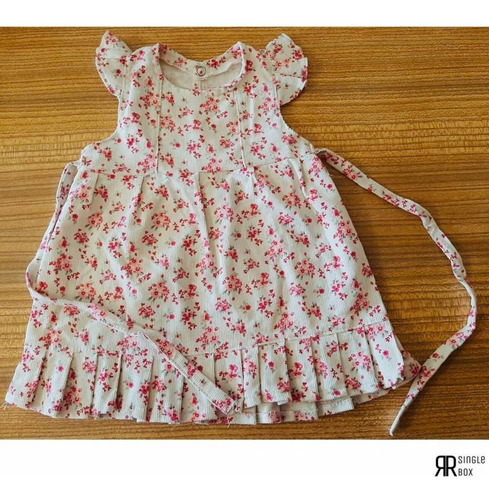Jumpers Para Bebe Niña Ropa, Vestido Gorro Saco Y Escarpines