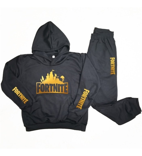 Conjunto Deportivo Canguro Y Pantalón Fortnite