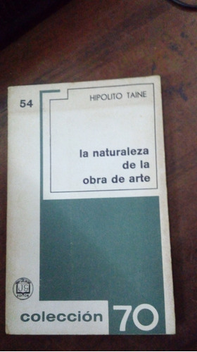 Libro La Naturaleza De La Obra De Arte