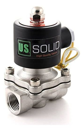 Válvula Solenoide Eléctrica De Acero Inoxidable 110v Ac N.