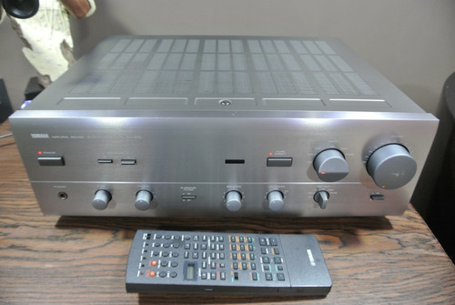 Imagem 2 de 8 de Amplificador Integrado Yamaha Com Entrada De Phono Mm-mc