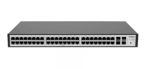 Switch 48 Portas Intelbras SG 5204 MR L2+ Gerenciavel 48 portas