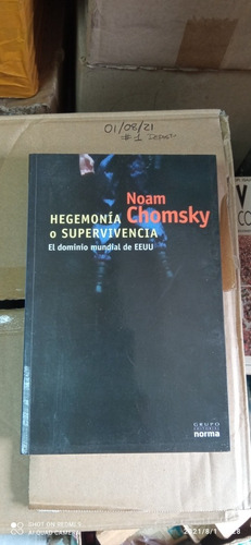Libro Hegemonía O Supervivencia. Noam Chomsky