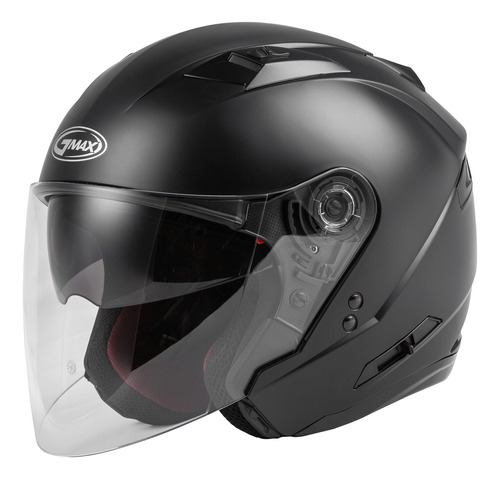 Gmax Of-77 Casco Abierto Para Calle (negro Mate, 3xl)