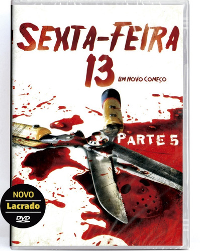 Dvd Sexta-feira 13 - Parte 5 - Um Novo Começo - Lacrado