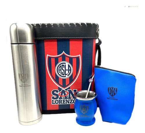 Set Matero Con Funda Impermeable Para Mate San Lorenzo