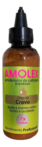 Amolex Cora Amolecedor De Cuticula Expresso - Cravo 100ml