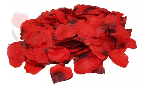 300 Pétalas De Rosas Vermelhas Artificiais
