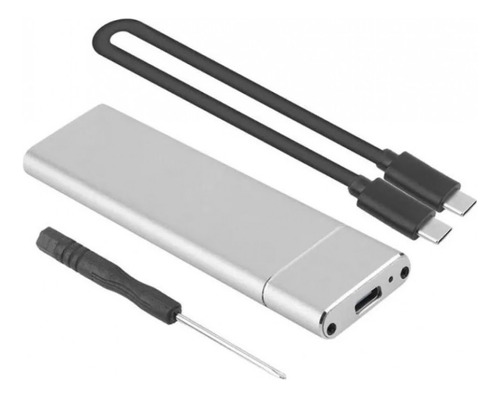 Cofre Adaptador Ngff M2 6gbps Sata Ssd Usb-c Type C Externo