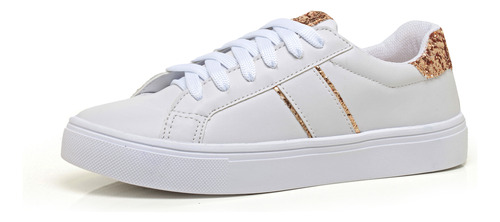 Tênis Feminino Glitter Leve Confortável Macio Bc106