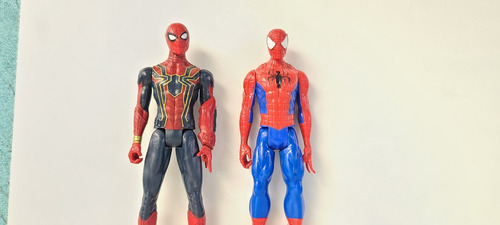 Marvel Titan Hero Iron Spider 2018 Y Spider Man 2013 (Usado)