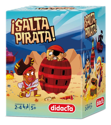 Juego Salta Pirata. Didacta Original !