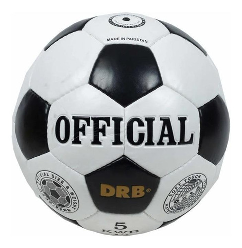 Balón Pelota De Fútbol Oficial Drb Entrenamiento Cuero Pu