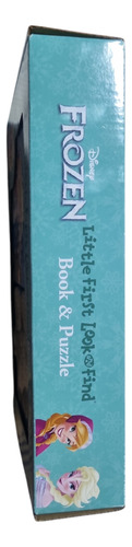 Rompecabezas Y Libro Frozen Disney