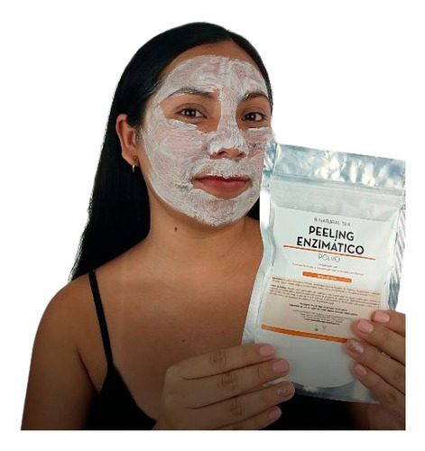 Imagen 2 de 4 de Peeling Enzimático Exfoliante Bbglow Y Faciales 100grs Tipo De Piel Todo Tipo De Piel