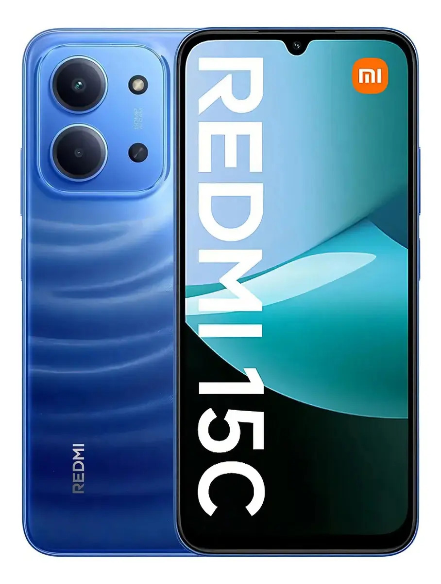 Smartphone Redmi 15c 256gb Virtual Dual Sim Azul