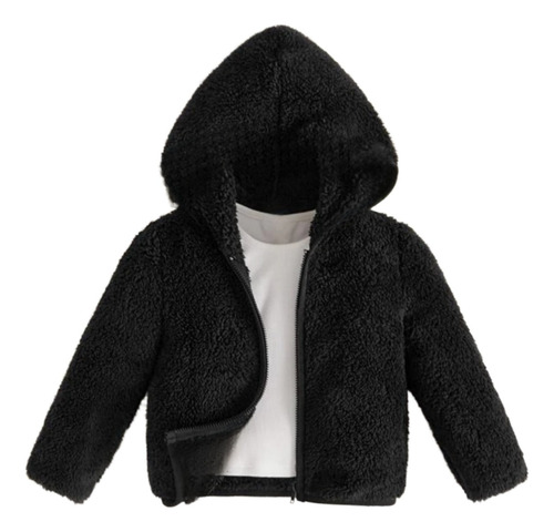 Casaco Tedy Infantil Blusa Frio Menino Touca Teddy Inverno