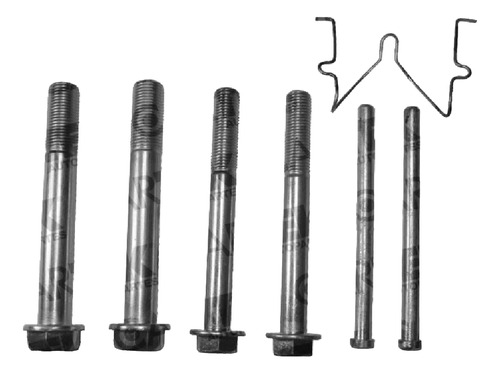 Kit Herrajes De Balatas Mitsub Montero 2009-2011 Lat Del Ck