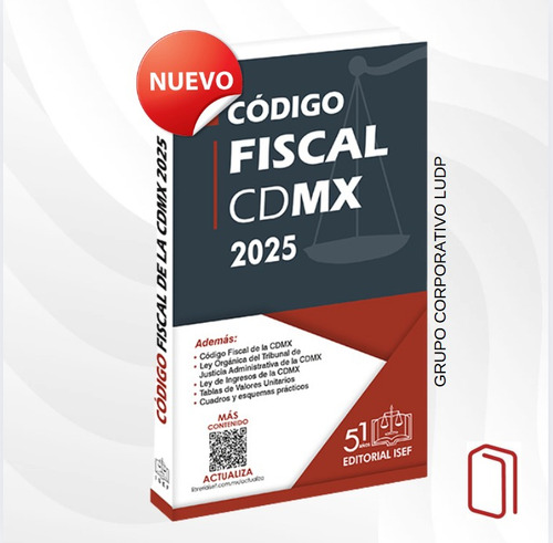 Código Fiscal Cdmx - 2025 - Isef