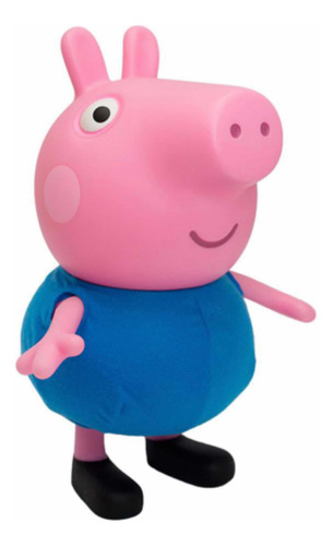 Boneco George No Pote 40cm Grande Multibrink - Raridade
