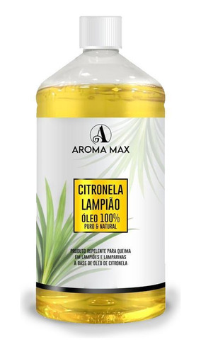 Óleo De Citronela 500ml Repelente Para Tochas Lampiões Lampa