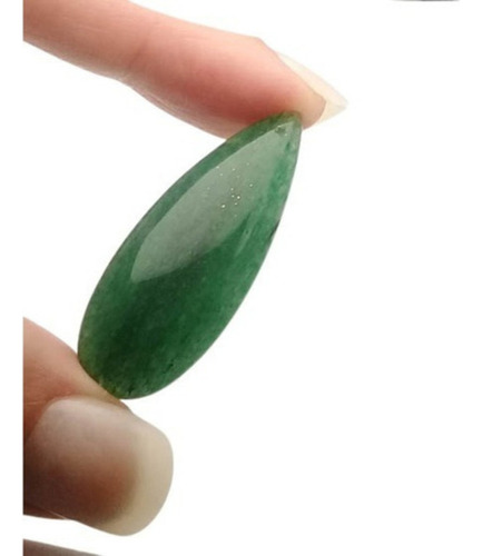 Jade 30.855 Cts Gota Natural 41x15 Mm A