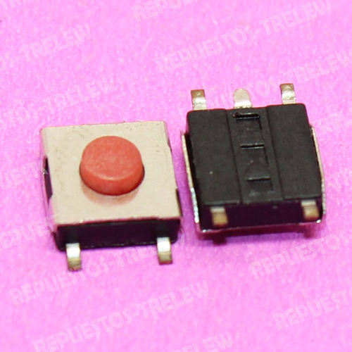 Boton X 30 Unidades 6x6x3.1 Mm - Modelo 23 Pulsador 5 Patas