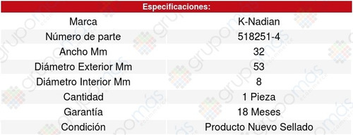 Polea Guia Distribucion S80 L6 2.9l 98/06 K-nadian 8597513