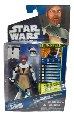 Figura Star Wars , The Clone Wars Cw02, Kenobi