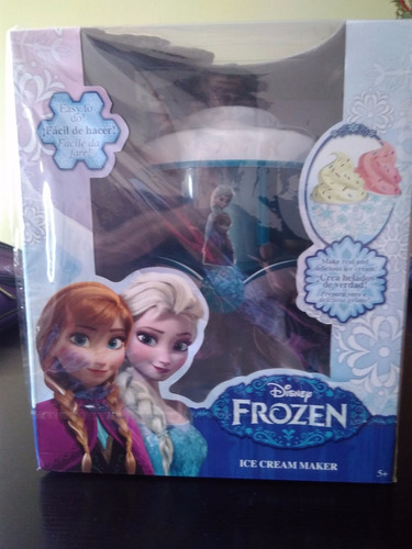 Frozen Disney Ice Cream  Maquina De Hacer Helados De Verdad
