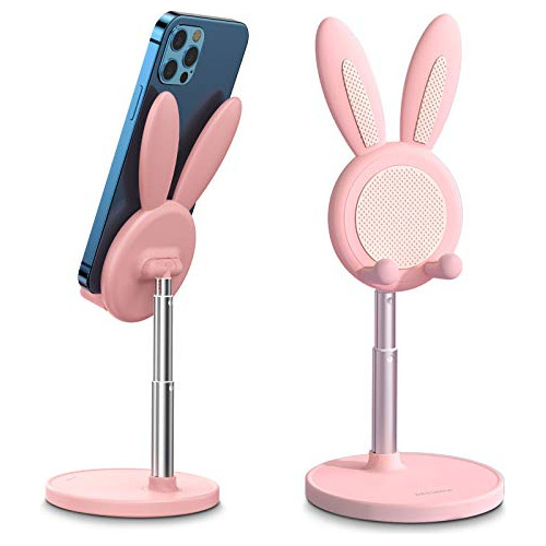 Phone Stand Para iPhone Kindle iPad Switch Todo Phones Rosa