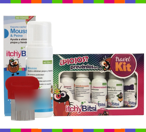 Paquete Mousse 120 Y Travel Kit 