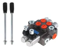 Comprar Válvula Comando Hidráulico Manual 2 Palancas 40lts Monoblock