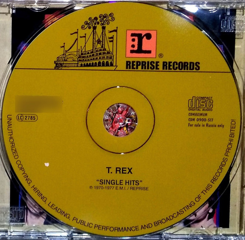 T-rex - Marc Boland Cd Singles Hits 1970-1977