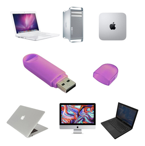 Memoria Usb Booteable Sistemas Mac Os X