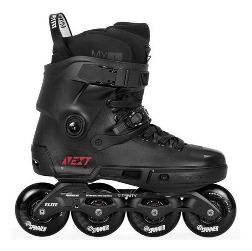 Rollers Powerslide Next Core Black 80- Freeskate 