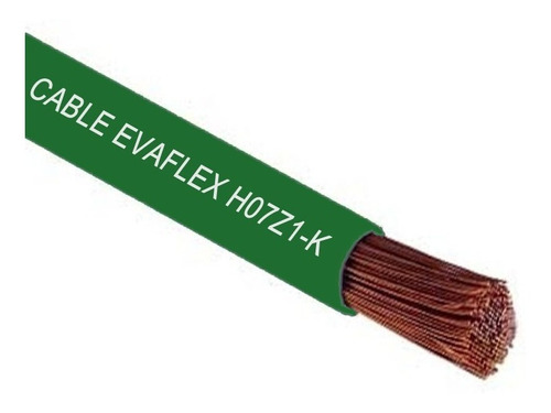 Cable Eva 4mm  Libre Halogeno Evaflex (h07z1-k) 100 Mts