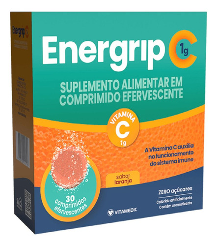 Kit C2 Energrip C +zinco Efervescente - Vitamedic