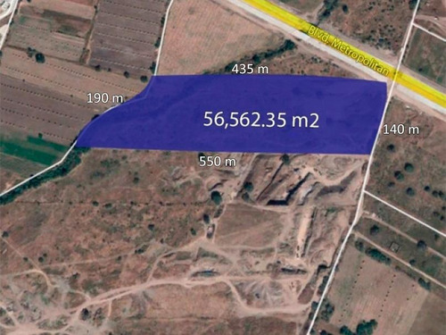 Terreno En Venta Eje Metropolitano 56,562 M2 León, Gto.