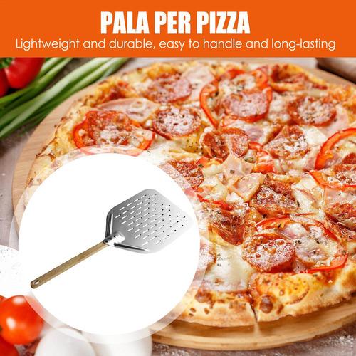 Paleta De Pizza De Metal Cáscara De Horno De Pizza Pala Para