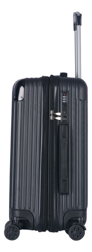 Valija Dudley D05 36cm de ancho x 53cm de alto x 24cm de profundidad color negro