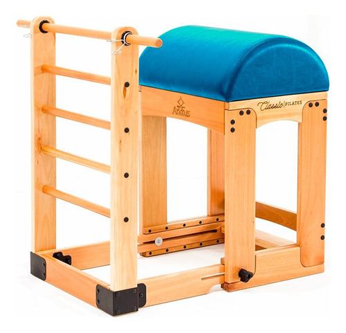 Aparelho De Pilates Ladder Barrel Classic Azul Celest Arktus