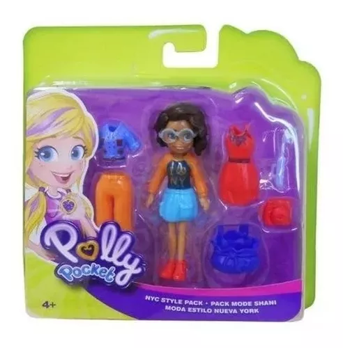 Boneca Polly Pocket Lila Com Bichinho - Mattel Gdm11