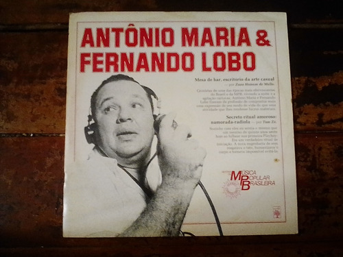 Lp Vinil Antônio Maria & Fernando Lobo - História Da Música