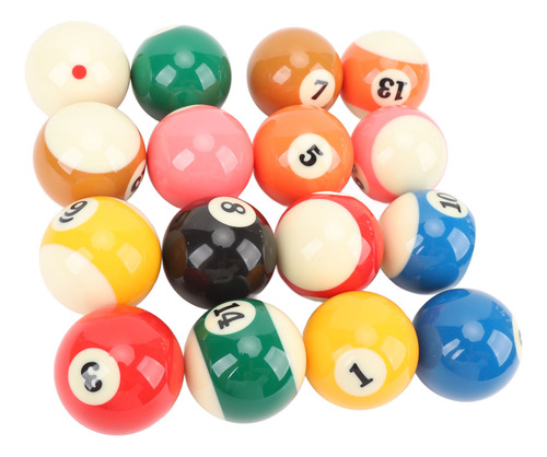 Juego De Bolas De Billar De 2.25 Pulgadas, Tamaño Reglamenta